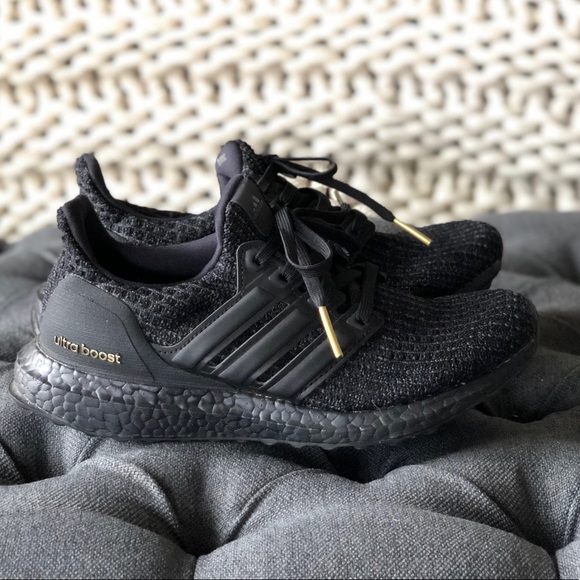 adidas ultra boost 4.0 triple black gold